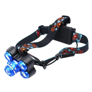 چراغ پیشانی هدلایت شارژی 5 کاره 4 حالته Headlight