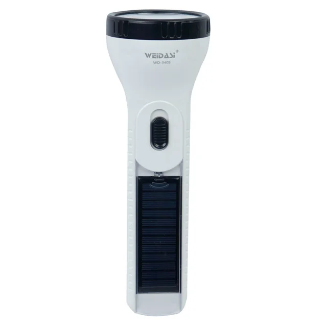 WEIDASI WD-340S Flashlight With Solar amooedison