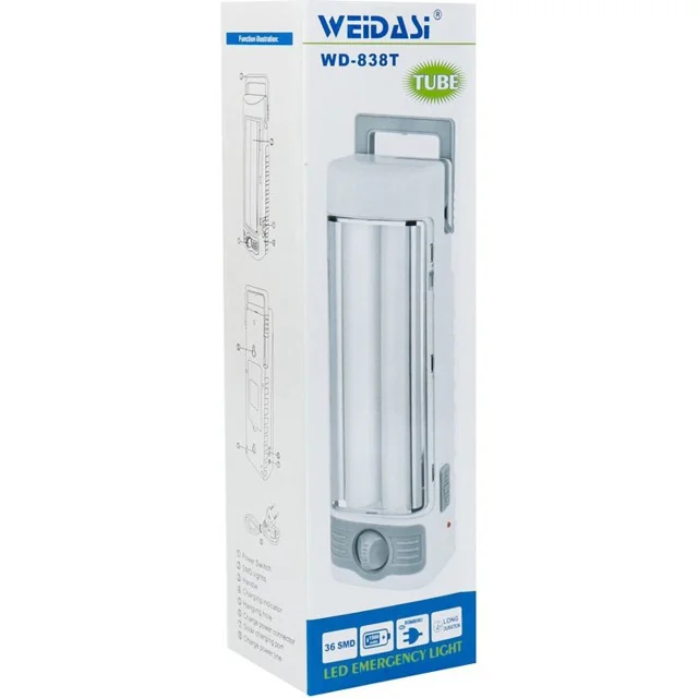 WEIDASI WD-838T LED EMERGENCY LIGHT amooedison
