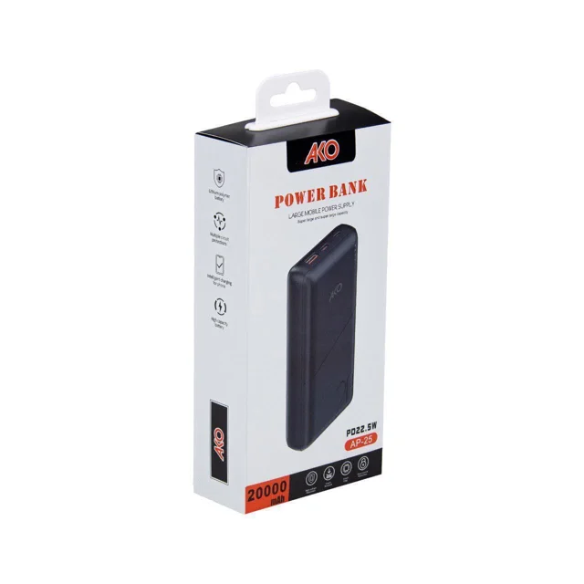 ako powerbank ap-25 20000mah amooedison