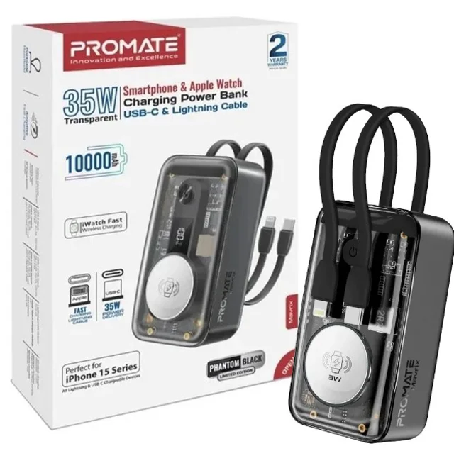 promate powerbank mavrix 10000mAh amooedison