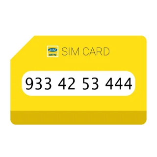 سیمکارت اعتباری رند ایرانسل 0933 شماره 4253444