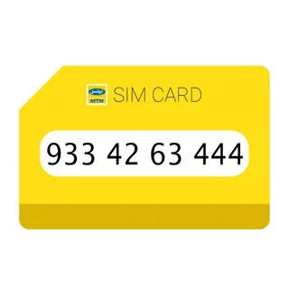 سیمکارت اعتباری رند ایرانسل 0933 شماره 4263444