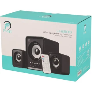 اسپیکر بلوتوثی سه تکه پی نت مدل U-2800 102633581