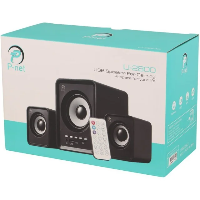 اسپیکر بلوتوثی سه تکه پی نت مدل U-2800 102633581