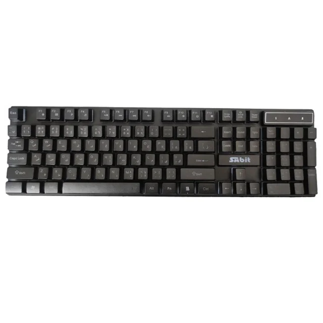 کیبورد گیمینگ سابیت مدل GK-5200، سوییچ ممبران، Full-Size، نورپردازی LED RGB 103089371